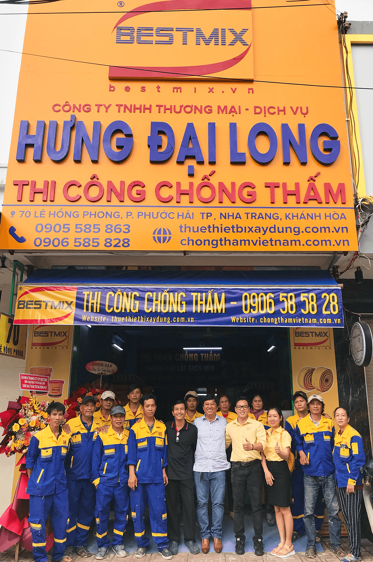 BESTMIX CONGRATULATIONS ON OPENING HUNG DAI LONG AGENT - THE FIRST 100% BESTMIX STORE IN TP. NHA TRANG