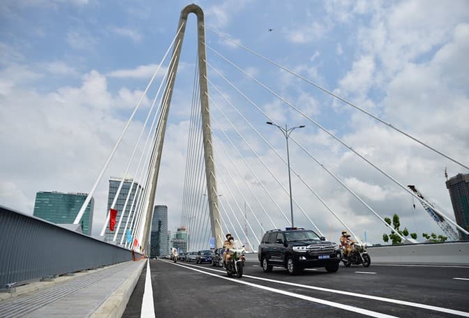 Congratulations on the inauguration of Thu Thiem 2 Bridge project